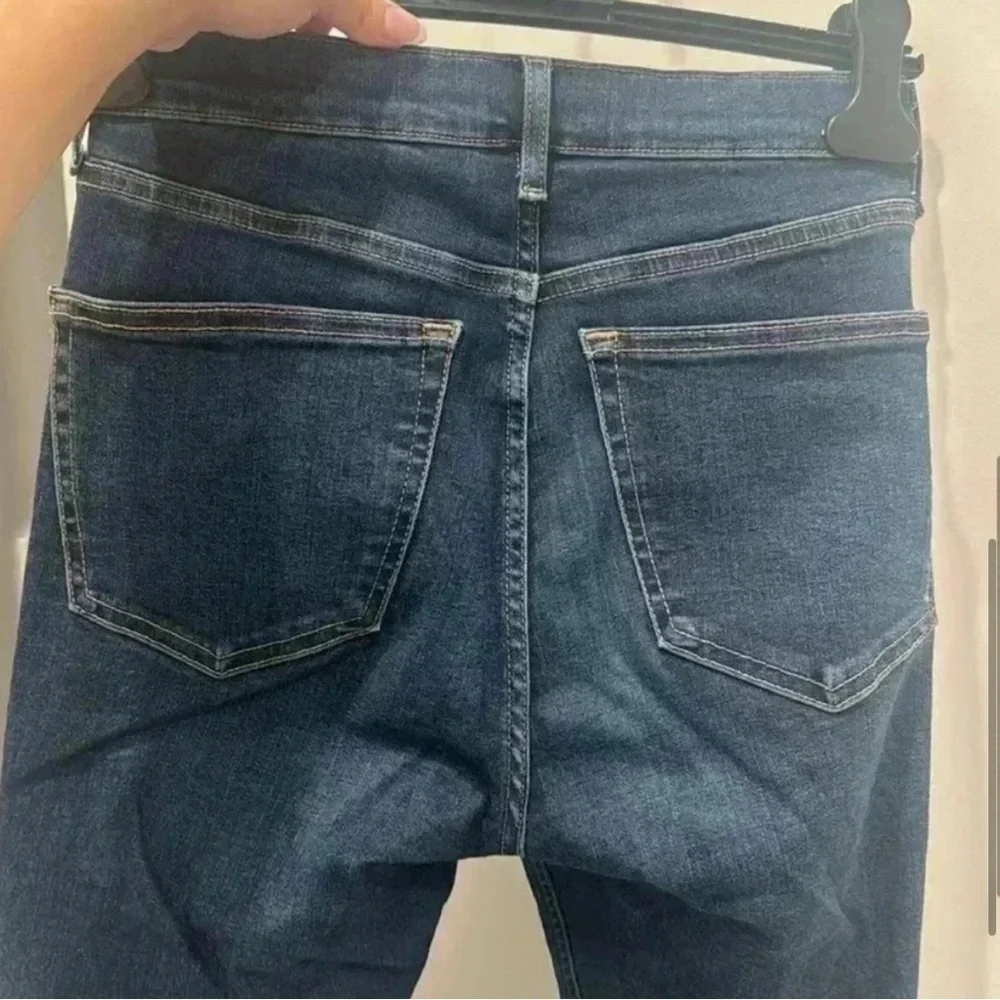 Topshop Jamie Jeans in Dark Wash - Picture 5 of 7